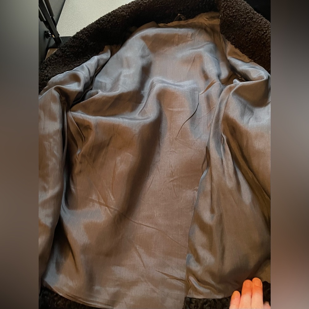 Vintage Persian Lamb Fur Black Cozy Jacket - Picture 7 of 15